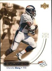 Olandis Gary #18 Football Cards 2000 Upper Deck Ovation Prices