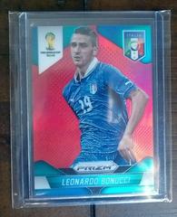 Leonardo Bonucci [Red Prizm] #124 Soccer Cards 2014 Panini Prizm World Cup Prices