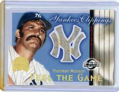Thurman Munson Baseball Cards 2000 Fleer Greats Yankees Clippings Prices