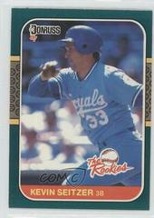 Kevin Seitzer #15 Baseball Cards 1987 Donruss Rookies Prices