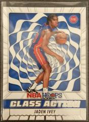 Jaden Ivey Basketball Cards 2022 Panini Hoops Class Action Prices