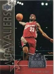 Lebron James [National Trading Card Day] #UD-7 Basketball Cards 2004 Upper Deck Prices