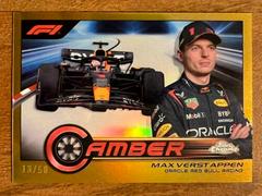 Max Verstappen [Gold Refractor] #CAM-MVIIII Racing Cards 2023 Topps Chrome Formula 1 Camber Prices
