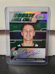 Donte DiVincenzo [Green] #DD Basketball Cards 2018 Panini Certified Rookie Roll Call Autographs Prices