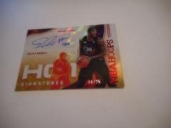Julius Randle [Red] Basketball Cards 2021 Panini Hoops Hot Signatures Prices