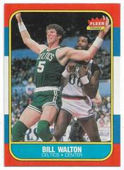Bill Walton #119 Basketball Cards 1986 Fleer Prices