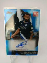 Cebio Soukou [Blue Refractor] Soccer Cards 2020 Topps Finest Bundesliga Autographs Prices