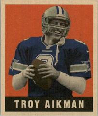 Troy Aikman Football Cards 1997 Leaf Reproductions Prices