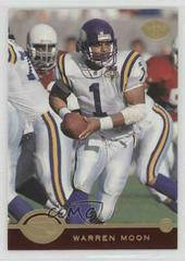 Warren Moon [Red] #20 Football Cards 1996 Leaf Prices
