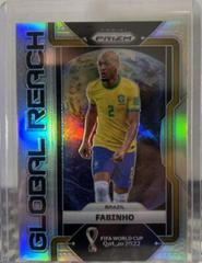 Fabinho [Silver] Soccer Cards 2022 Panini Prizm World Cup Global Reach Prices