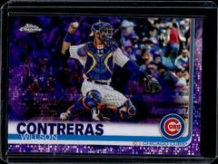 Willson Contreras [Purple Refractor] Baseball Cards 2019 Topps Chrome Sapphire Prices