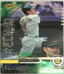 Paul Molitor [Techno] #R77 Baseball Cards 1999 Upper Deck Ionix Prices