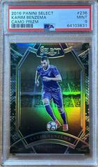 Karim Benzema [Camo Prizm] Soccer Cards 2016 Panini Select Prices