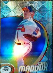 Greg Maddux [Pattern 36] Baseball Cards 1998 Topps Tek Prices