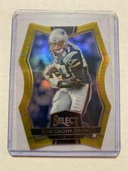 Rob Gronkowski [Gold Prizm Die Cut] #108 Football Cards 2016 Panini Select Prices