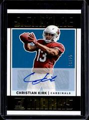Christian Kirk [Blue] Football Cards 2018 Donruss Signature Marks Prices