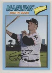 Justin Bour [Blue] Baseball Cards 2018 Topps Archives Prices