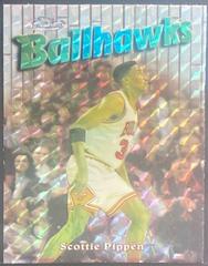 Scottie Pippen [Refractor] #125 Basketball Cards 1997 Finest Embossed Prices