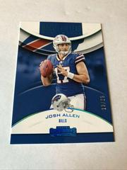 Josh Allen [Platinum] Football Cards 2018 Panini Contenders Rookie of the Year Prices