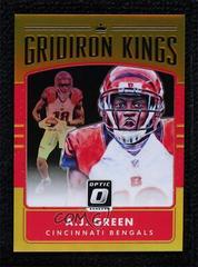 A.J. Green [Gold] #25 Football Cards 2016 Panini Donruss Optic Gridiron Kings Prices