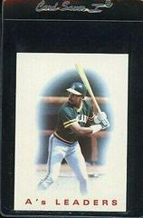 A's Leaders [Dwayne Murphy] #216 Baseball Cards 1986 Topps Tiffany Prices