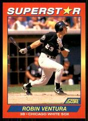 Robin Ventura #33 Baseball Cards 1992 Score Superstars Prices