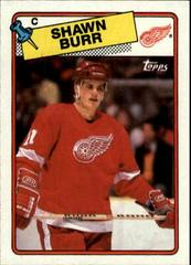 Shawn Burr Hockey Cards 1988 Topps Prices