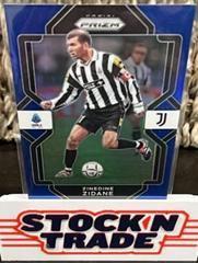 Zinedine Zidane [Blue] #206 Soccer Cards 2022 Panini Chronicles Serie A Prices