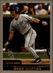 Greg Norton #119 Baseball Cards 2000 Topps Prices