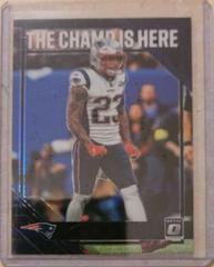 Patrick Chung [Black Pandora] Football Cards 2019 Donruss Optic The Champ is Here Prices