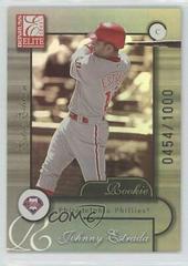 Johnny Estrada Baseball Cards 2001 Donruss Elite Prices