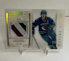 Daniel Sedin [Base Numbers Patch] Hockey Cards 2013 Panini National Treasures Prices