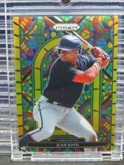 Juan Soto [Gold Prizm] #SG-2 Baseball Cards 2022 Panini Prizm Stained Glass Prices