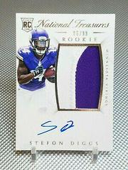 Stefon Diggs [Autograph Patch] #141 Football Cards 2015 Panini National Treasures Prices