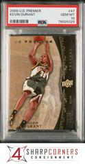 Kevin Durant #47 Basketball Cards 2008 Upper Deck Premier Prices