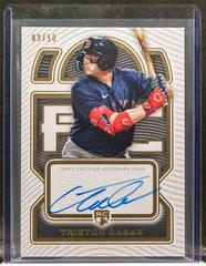 Triston Casas #DRA-TC2 Baseball Cards 2023 Topps Definitive Rookie Autographs Collection Prices