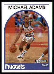 Michael Adams Basketball Cards 1989 Hoops Prices