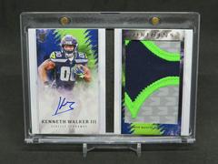 Kenneth Walker III #BPA-KWA Football Cards 2022 Panini Origins Rookie Booklet Patch Auto Prices