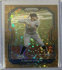 Aaron Judge [Gold Prizm] Baseball Cards 2021 Panini Prizm Prices