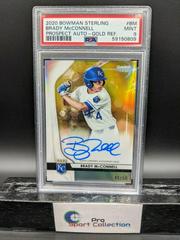 Brady McConnell [Gold Refractor] #BM Baseball Cards 2020 Bowman Sterling Prospect Autographs Prices