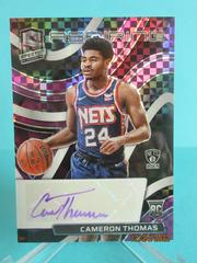 Cameron Thomas [Purple] #AA-CTH Basketball Cards 2021 Panini Spectra Aspiring Autographs Prices