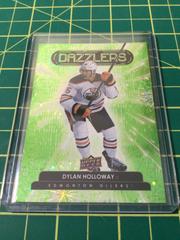 Dylan Holloway [Green] Hockey Cards 2022 Upper Deck Dazzlers Prices