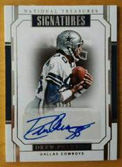 Drew Pearson Football Cards 2018 National Treasures Signatures Prices
