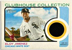 Eloy Jimenez #CC-EJ Baseball Cards 2022 Topps Heritage Clubhouse Collection Relics Prices