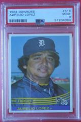 Aurelio Lopez #516 Baseball Cards 1984 Donruss Prices