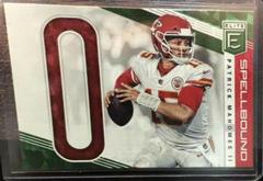 Patrick Mahomes II [Green] #SP-2 Football Cards 2019 Donruss Elite Spellbound Prices