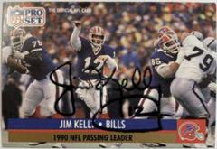 Jim Kelly [No NFLPA Logo] Football Cards 1991 Pro Set Prices
