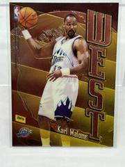 Jayson Williams, Karl Malone #EW19 Basketball Cards 1998 Topps East West Prices