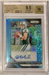 Sam Darnold [Blue Shimmer] Football Cards 2018 Panini Prizm Rookie Autographs Prices