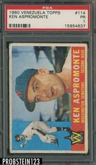 Ken Aspromonte #114 Baseball Cards 1960 Venezuela Topps Prices
